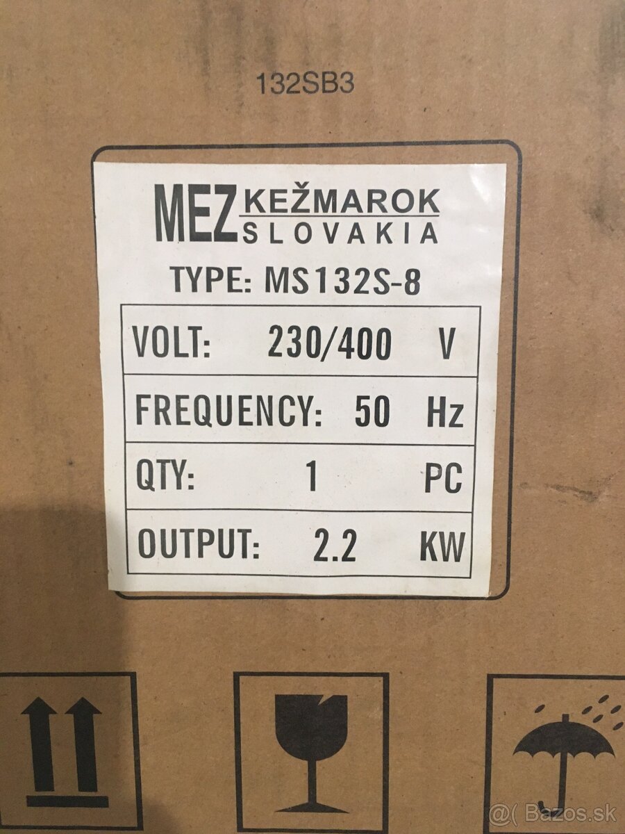 Nový trojfázový 2.2kw elektromotor - 7