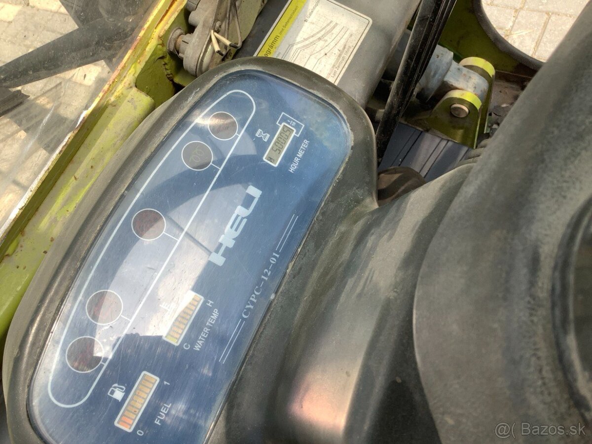 Heli CPCD30 – diesel vozík 3t, Triplex 4.5m, po servise - 7