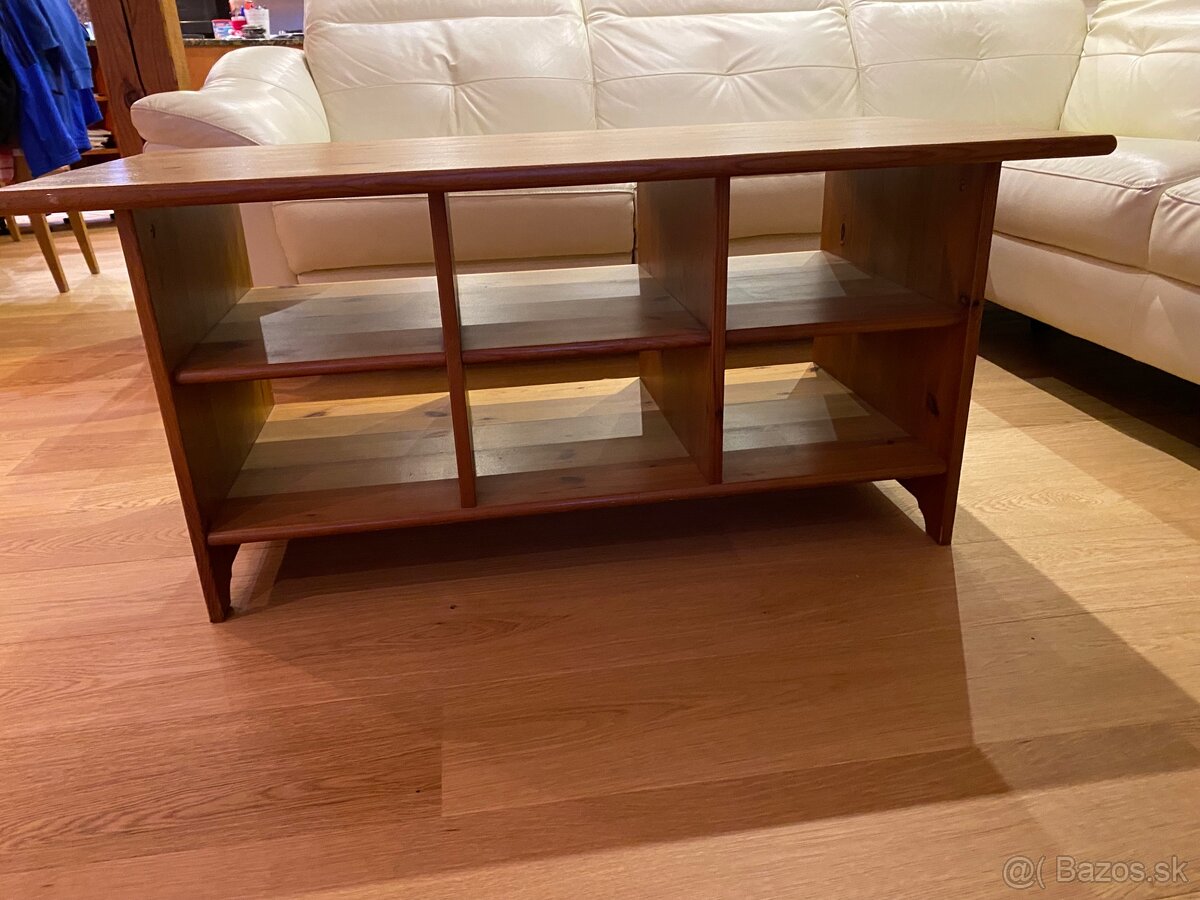 Konferenčný stolík drevený Ikea Leksvik - 7