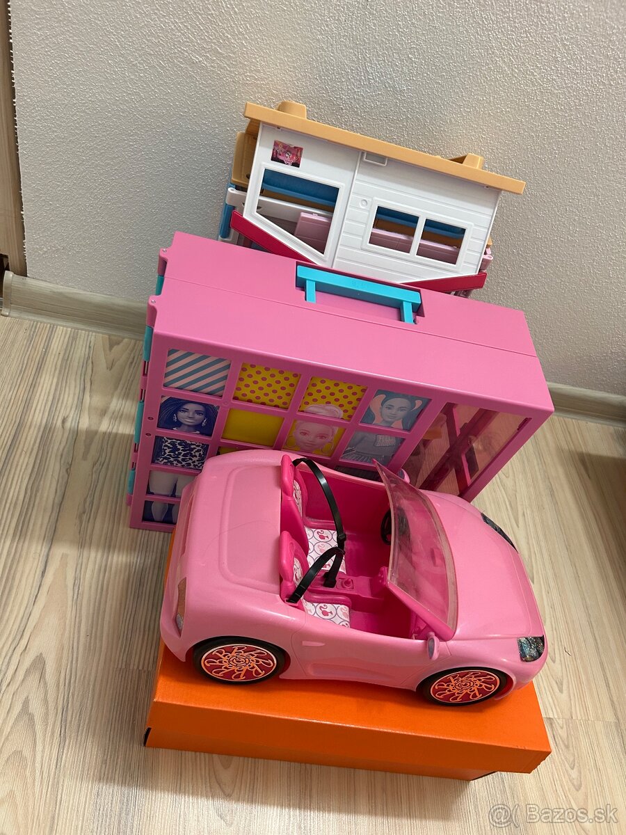 Barbie domček, salon, doplnky - 7