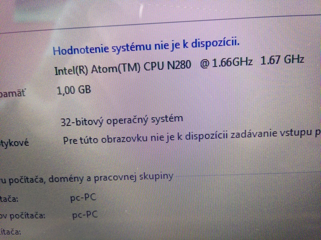 predám základnú dosku z netbooku Hp mini 5101 - 7