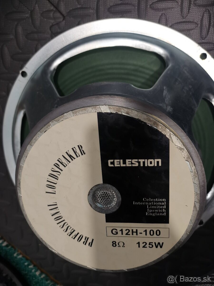 gitarovy zosilovac + 212 repro celestion G12H100 - 7
