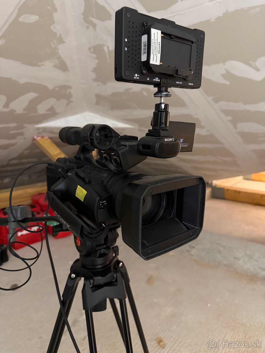 Sony HXR-NX5R – Full HD profi kamera (2 batérie, nabíjačka) - 7