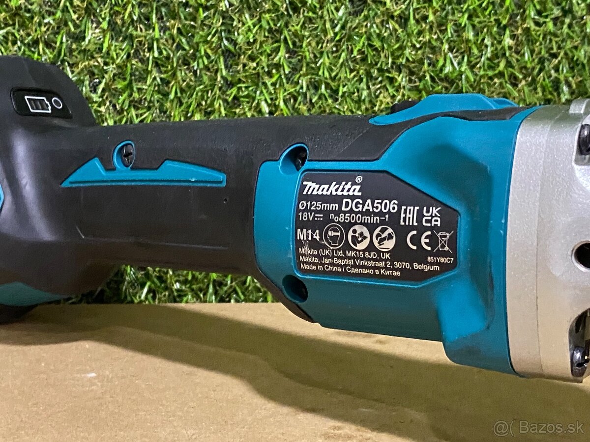 Makita DGA506Z Aku úhlová brúska 125mm Li-ion 18V - 7