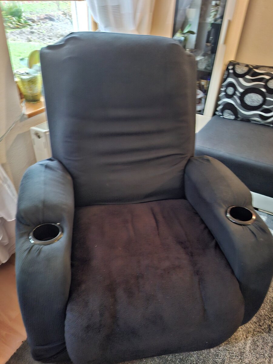 Rohový gauč + kreslo GRÁTIS - 7