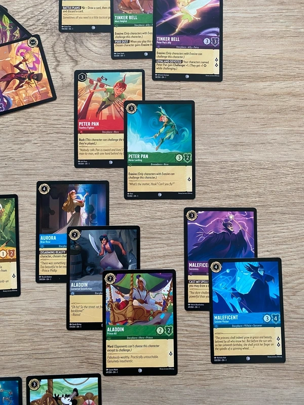 Disney Lorcana kartičky 60 ks + Pokémon podložka - 7