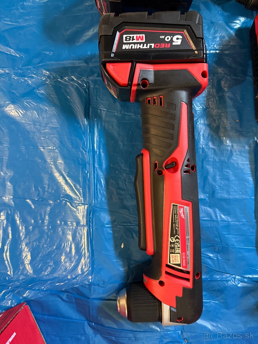 Aku pravouhlá vrtačka Milwaukee - 7