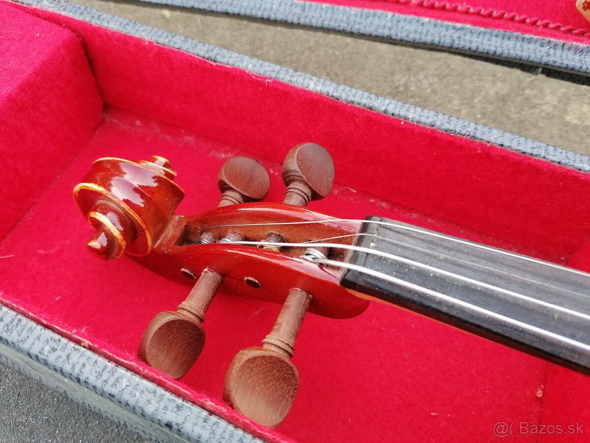 Predám starožitné husle a drevená flauta - 7