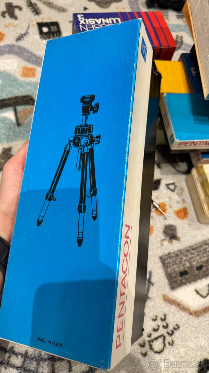 Pentacon zbierka + statív a objektív Pentacon - 7