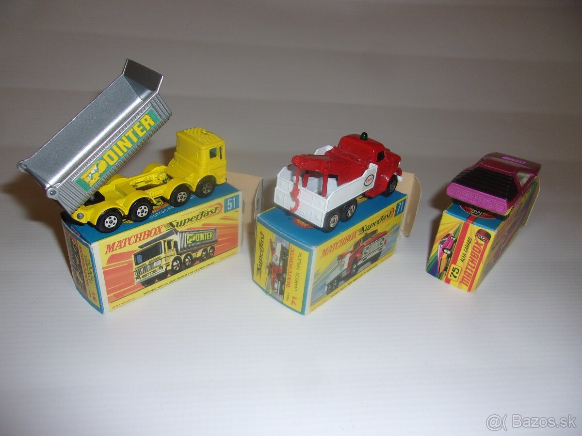 Autíčka MATCHBOX v originálnych krabičkách - 7