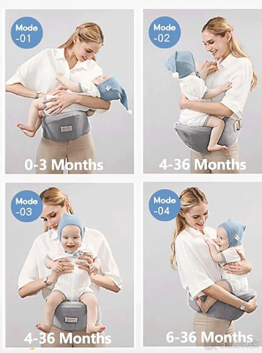 Ergonomické detské nosítko ROOYA BABY - 7