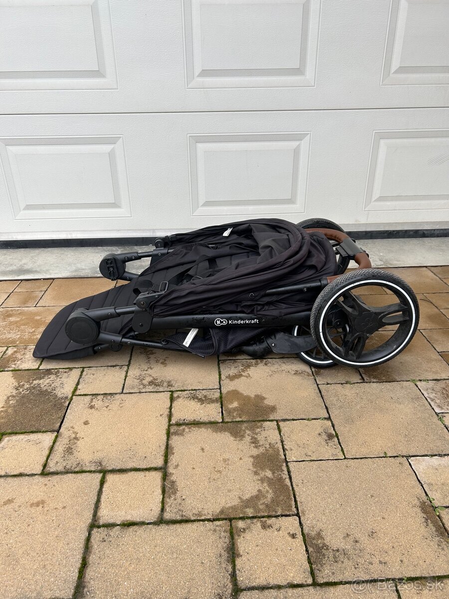 Kinderkraft kočík športový Grande Plus Black - 7