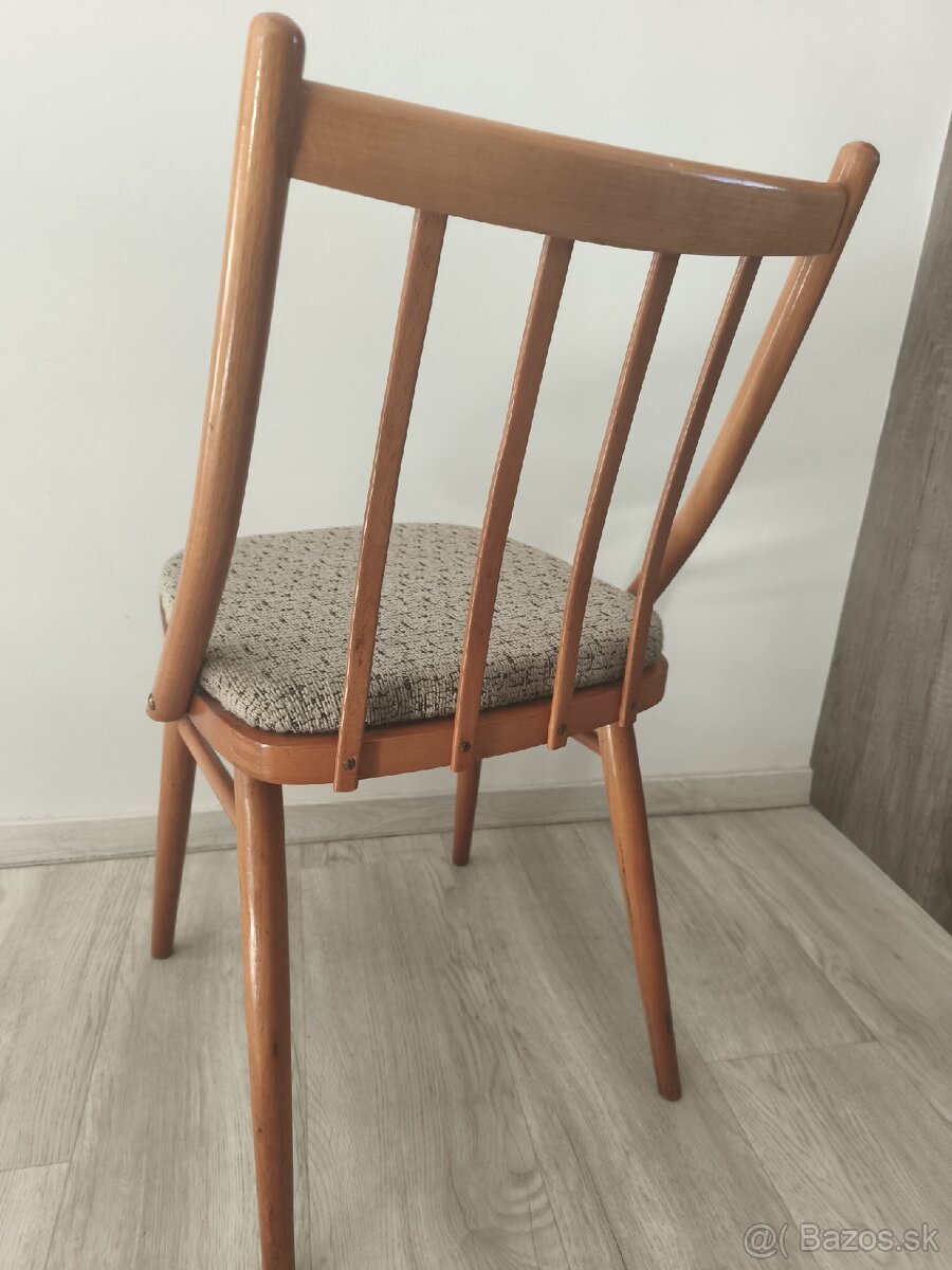 Set 4 art deco stoliciek - 7