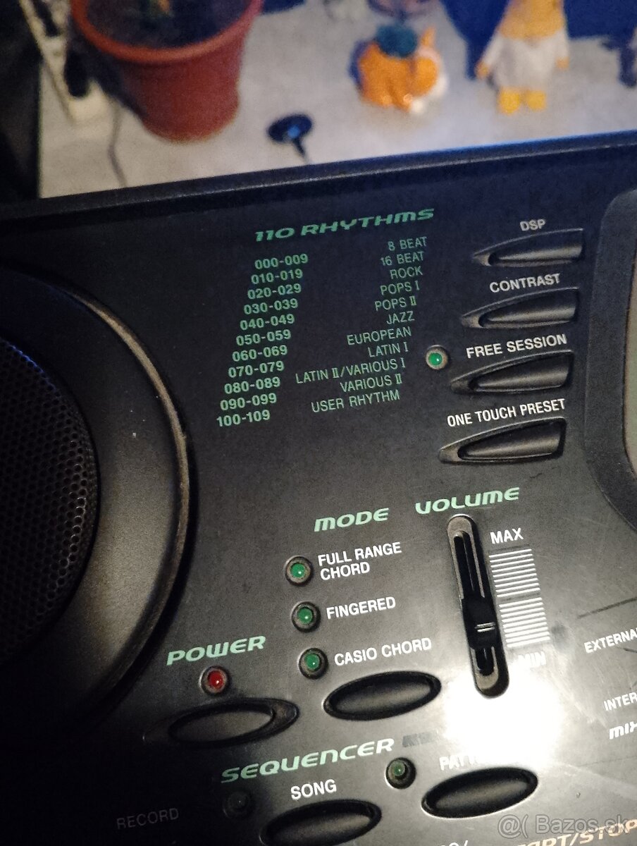 Predám klávesy Casio CKT-731 - 7