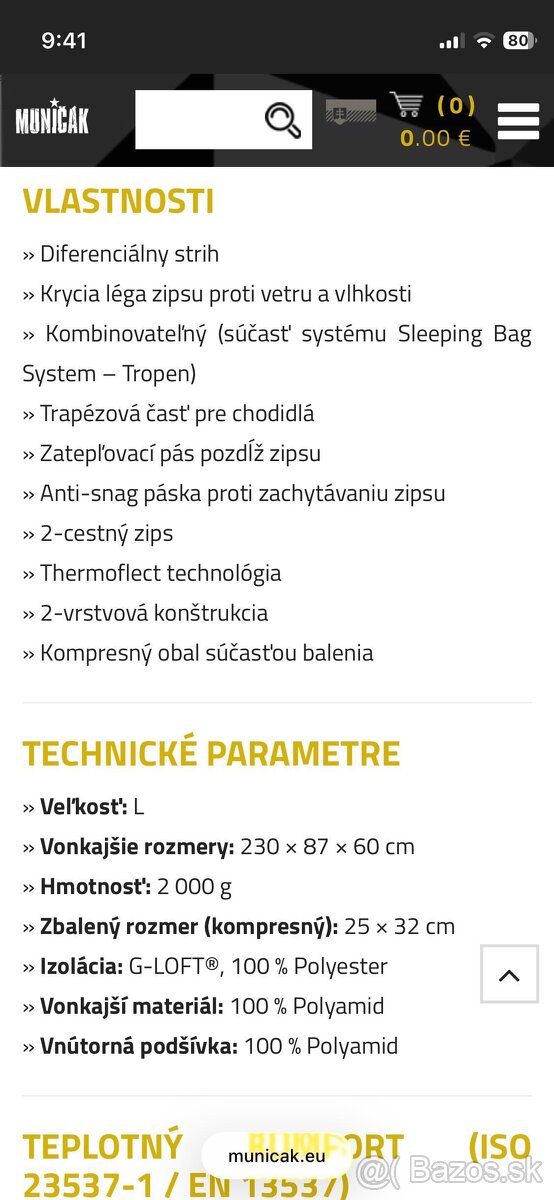 Spací vak Carinthia - 7