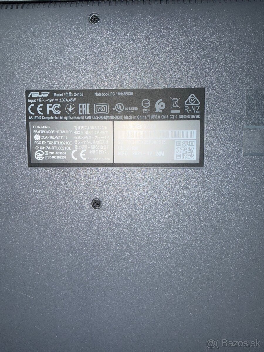 Asus Vivobook Intel i7 - 7