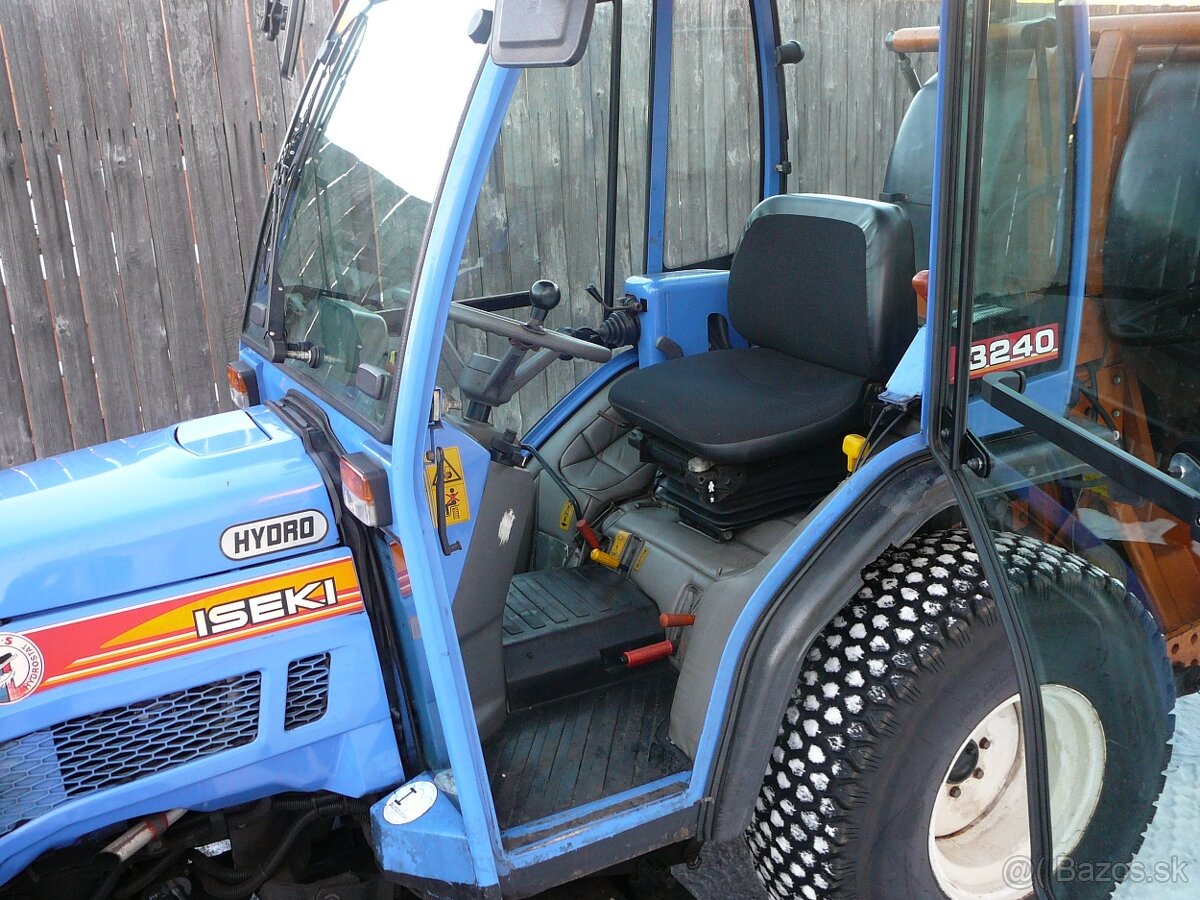 Malotraktor ISEKI 3240 se sekačkou - 7
