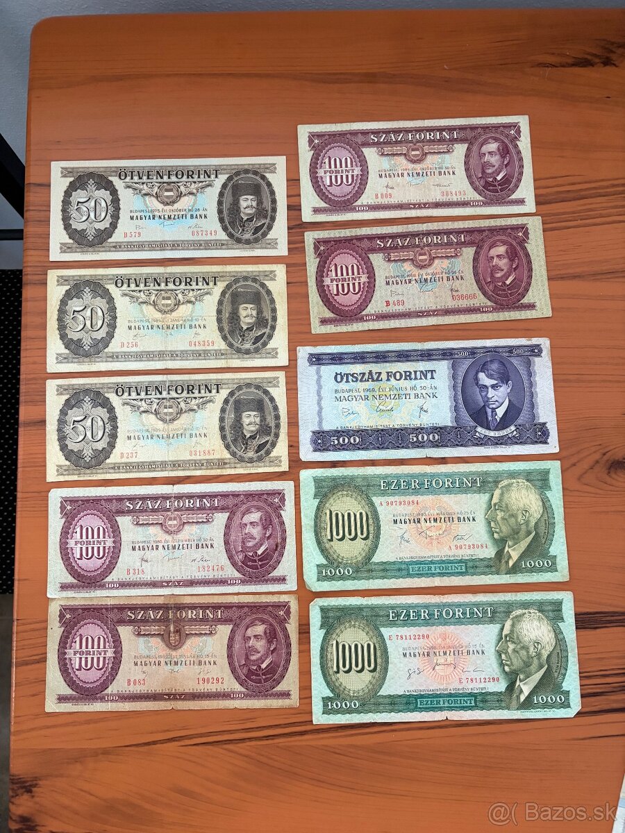 Rôzne bankovky LOT - 7