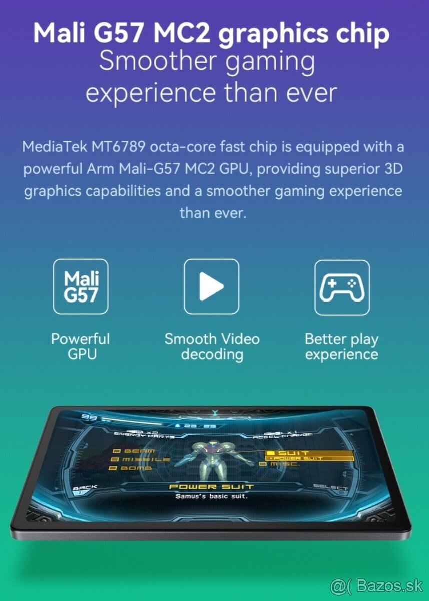 Kvalitný Tablet Alldocube iPlay 50 Pro WiFi/4G 8/128GB obal - 7