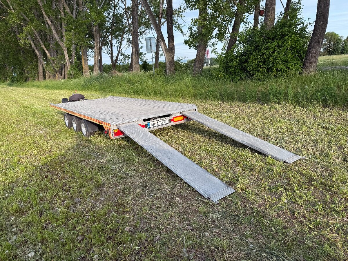 Prenájom privesný vozík / autoprepravnik / autoodťahovka - 7