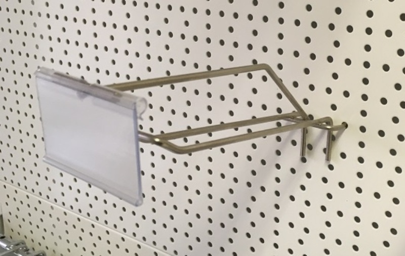 Háky na tovar a cenovkové lišty pre obchodné regály - 7