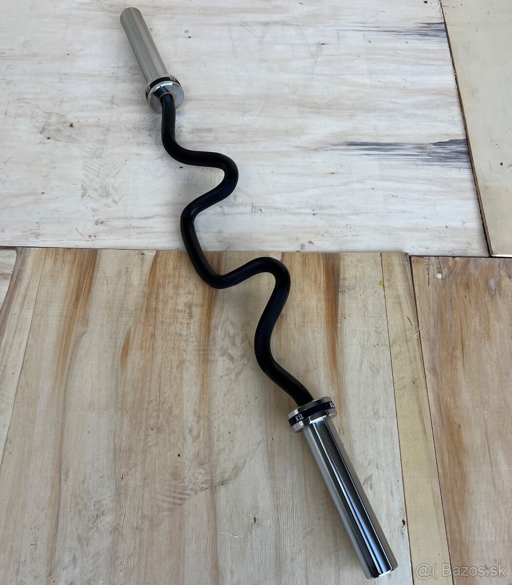 EZ olympijská tyč - extra ohnutá - 7