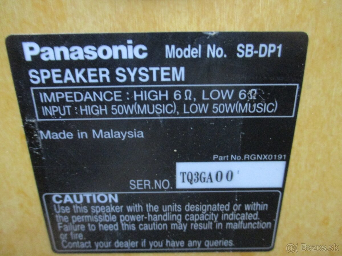 PANASONIC SB-DP1 - 7