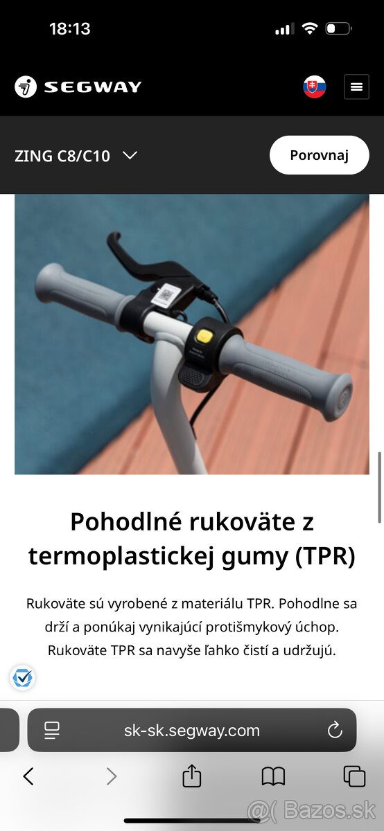 Detská elektrická kolobežka Ninebot - 7