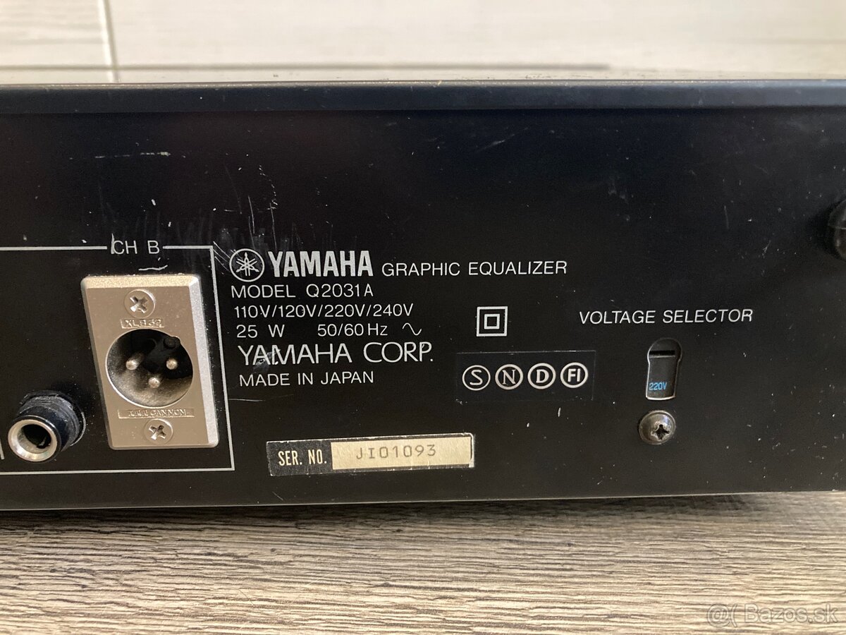 Yamaha Q2031A Graphic Equalizer - 7
