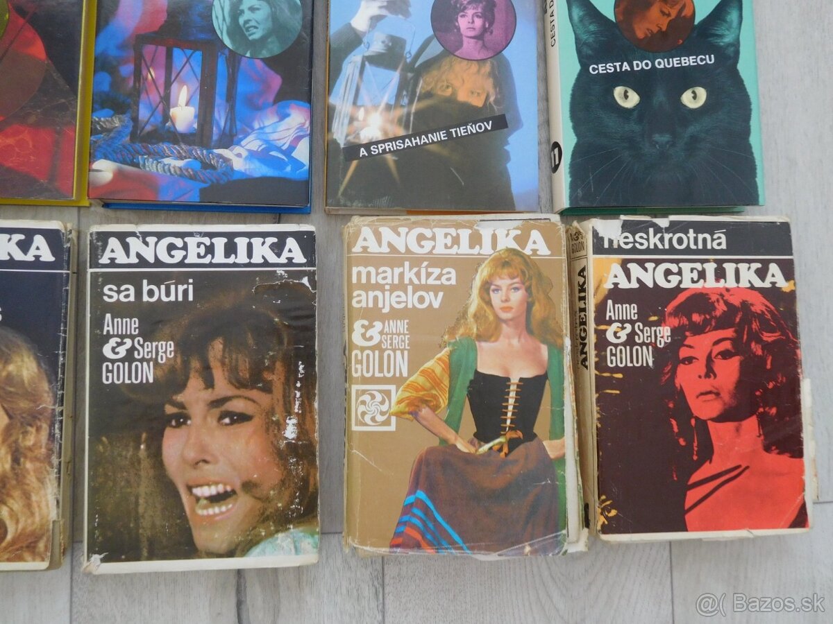 Staršie Knihy STOPY 8 kusov, ANGELIKA 11 kusov, - 7