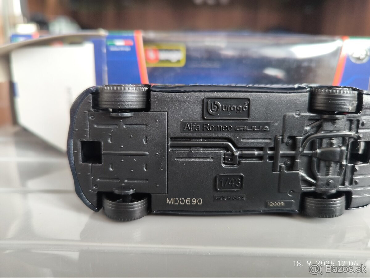 Predám modely bburago v mierke 1:43 - 7