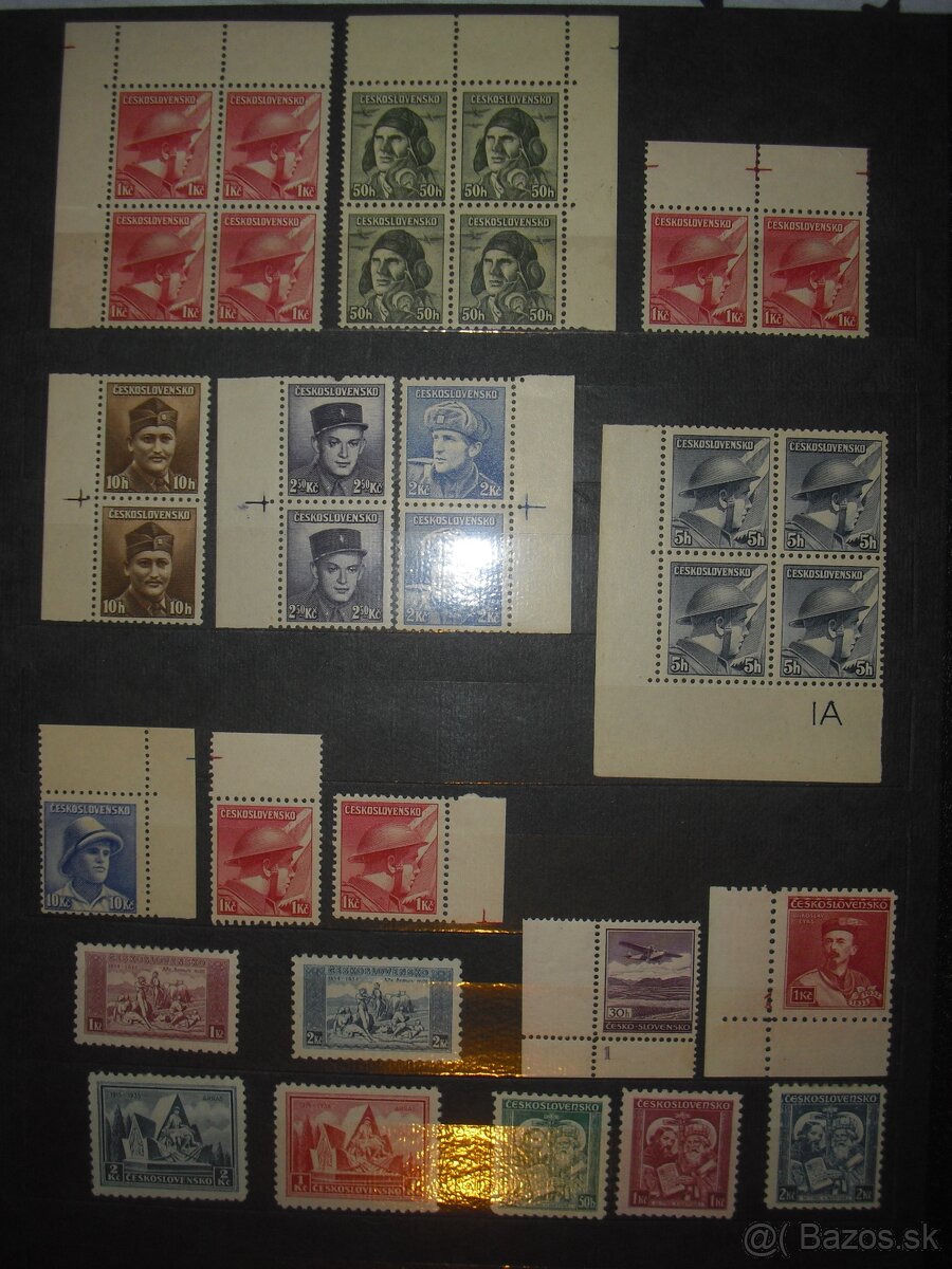 predam zbierku Ceskoslovenskych znamok 1919 + - 7