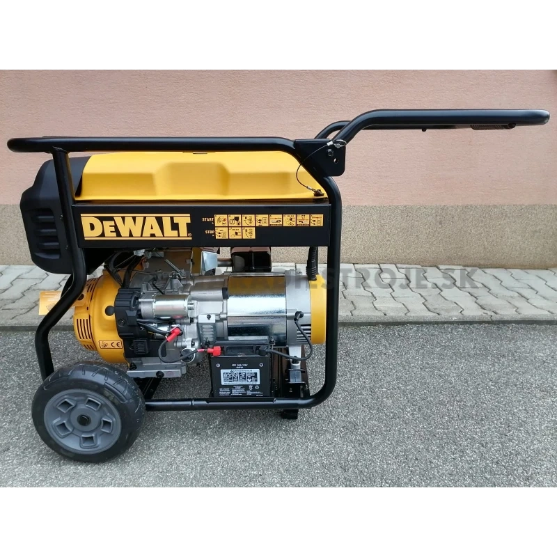 benzínová trojfázová elektrocentrála - 7