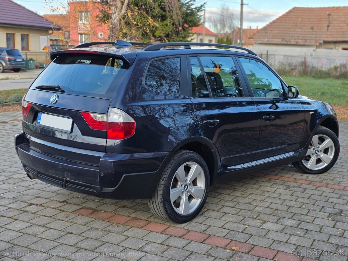 BMW X3 X-Drive 6/AT E83 2.0D 130 kw - 174 HP - 7