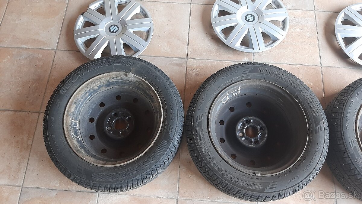 Zimné pneumatiky s diskami 4x100, 175/65 R15 - 7