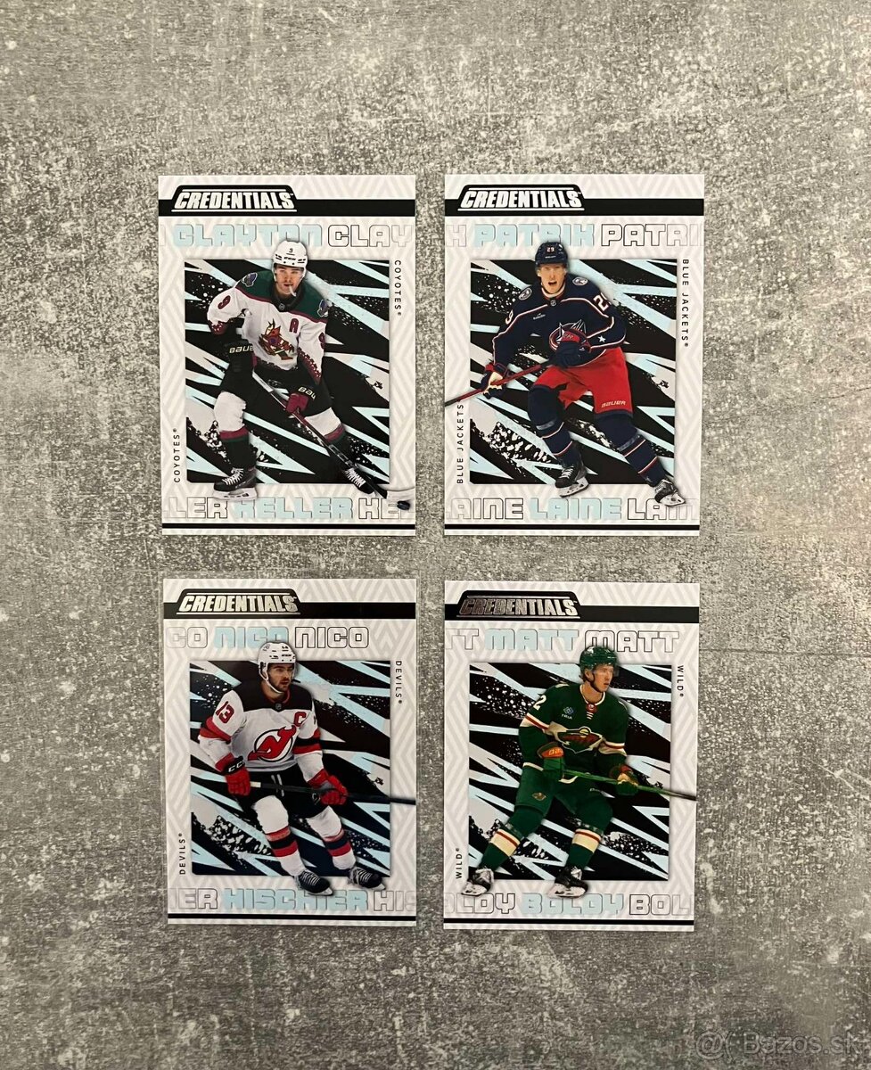 Hokejové kartičky mix NHL 5 - 7