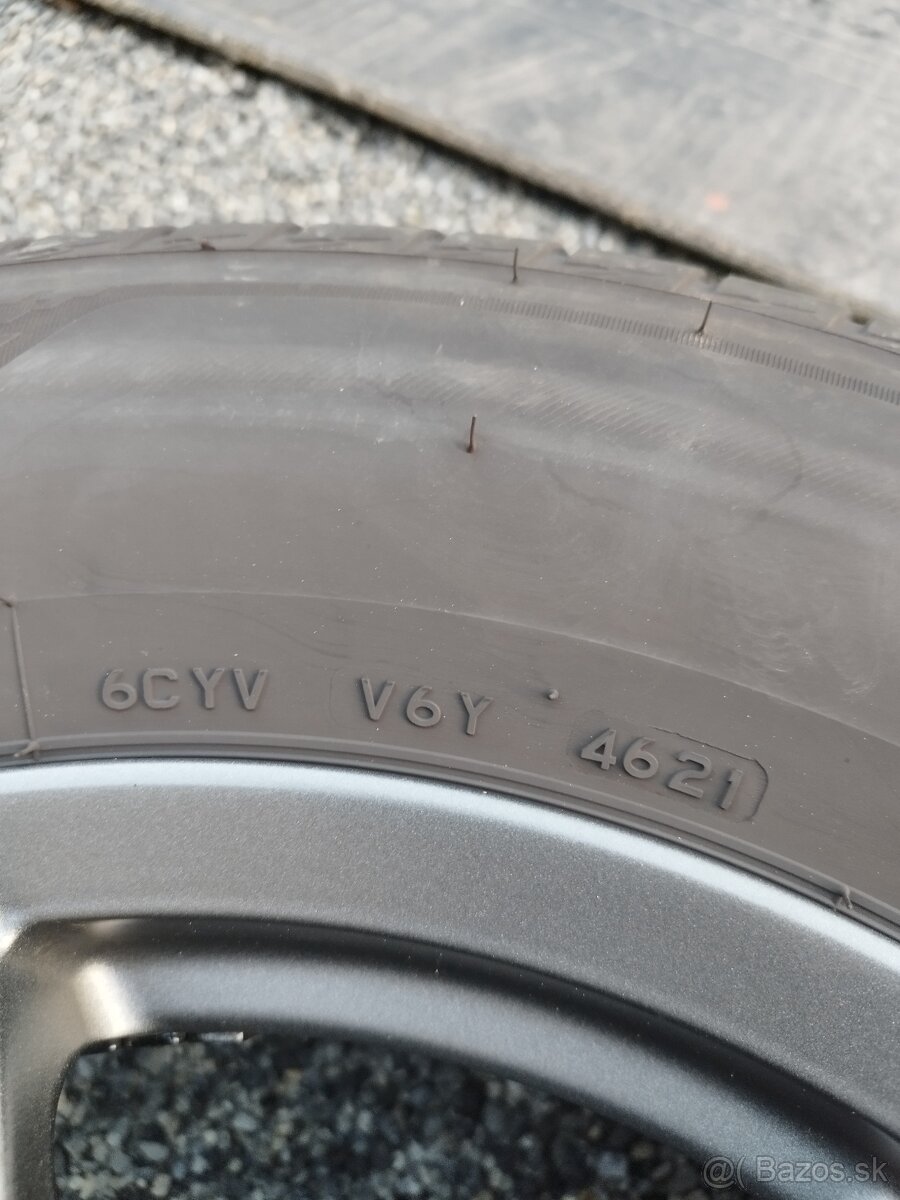 Letné pneu+ alu disky, 5x114.3, 215/70/R16 - 7