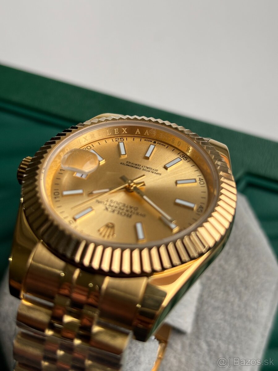 Rolex Datejust Full Gold, Nové, 40mm - 7