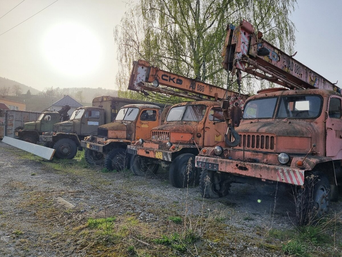 Praga V3S - Vetrieska - Hydraulická ruka, korba - 7