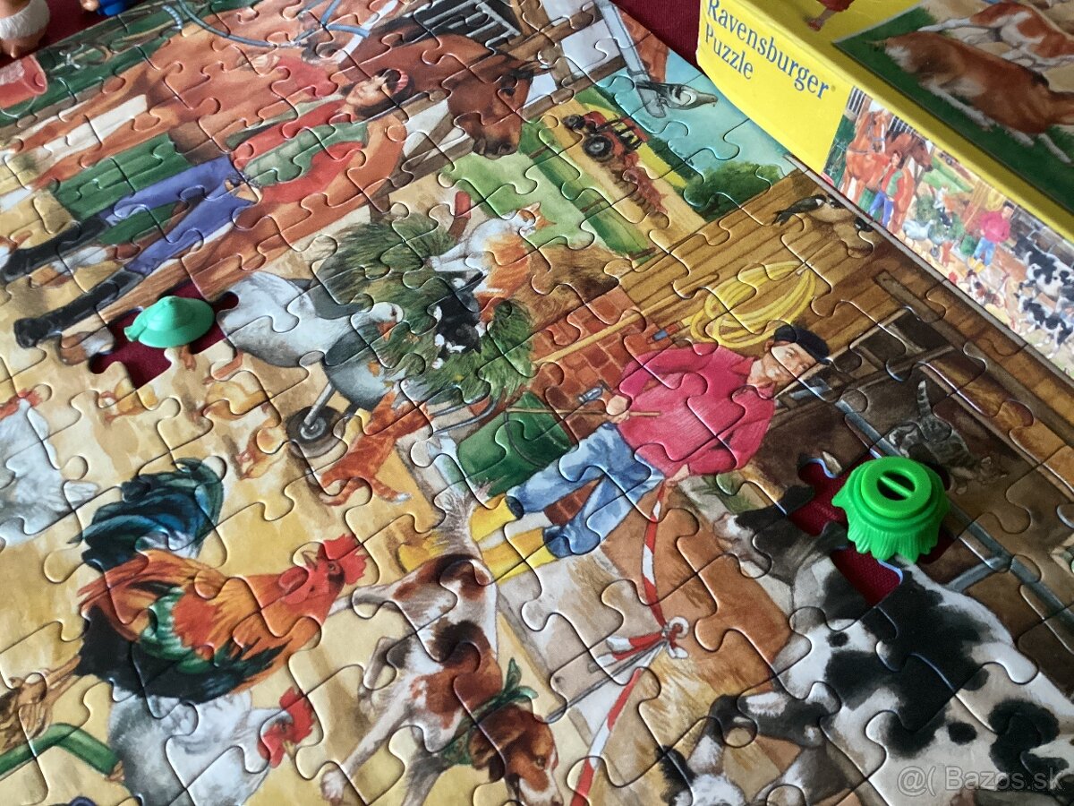 Puzzle,figúrky z kindervajce - 7