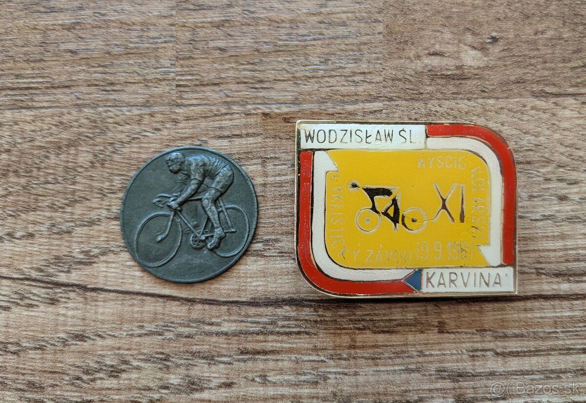 Pohár cyklopreteky 1945, odznak 1981 - 7