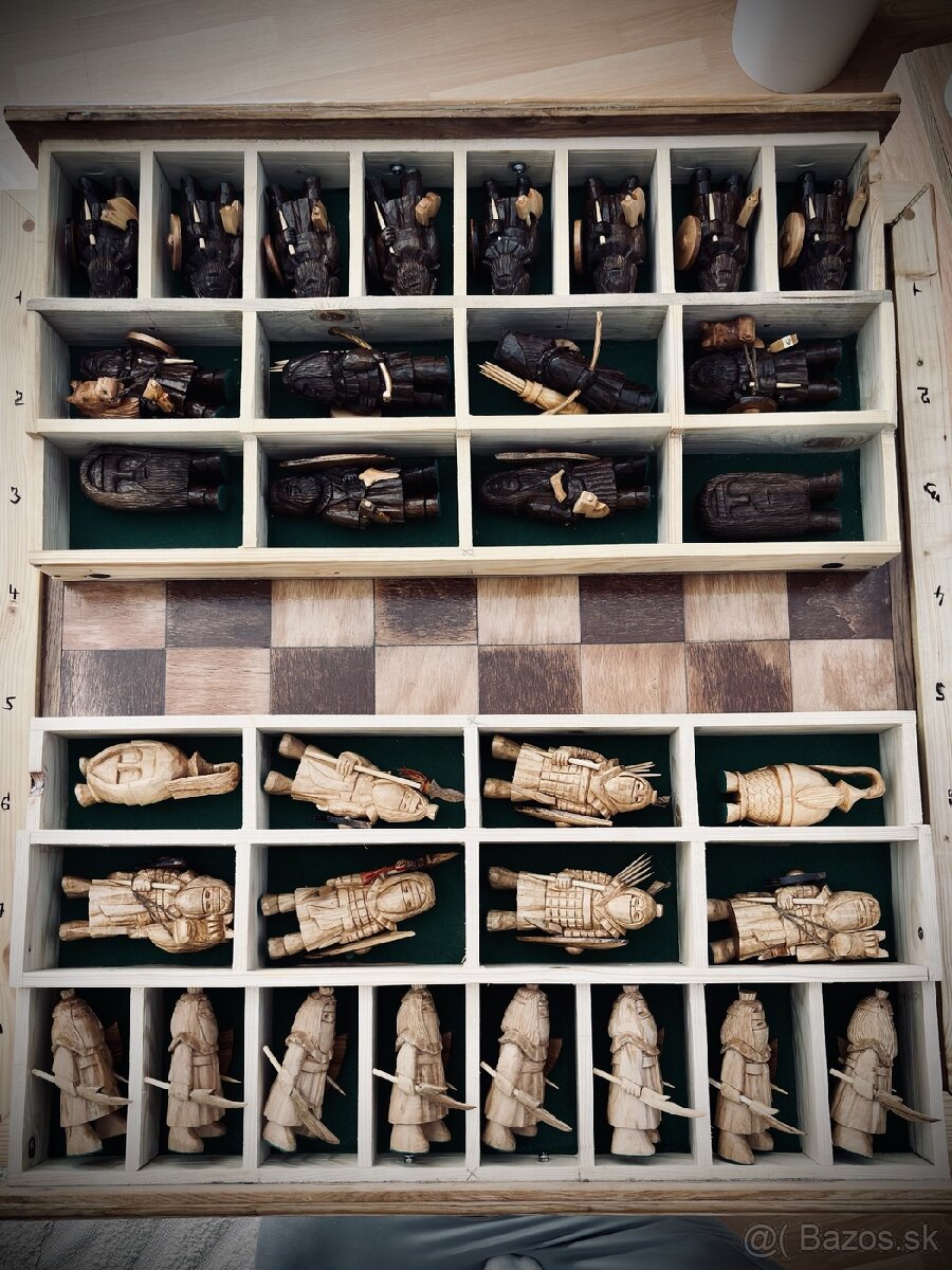 Drevené figúrky na šachovnicu - 7