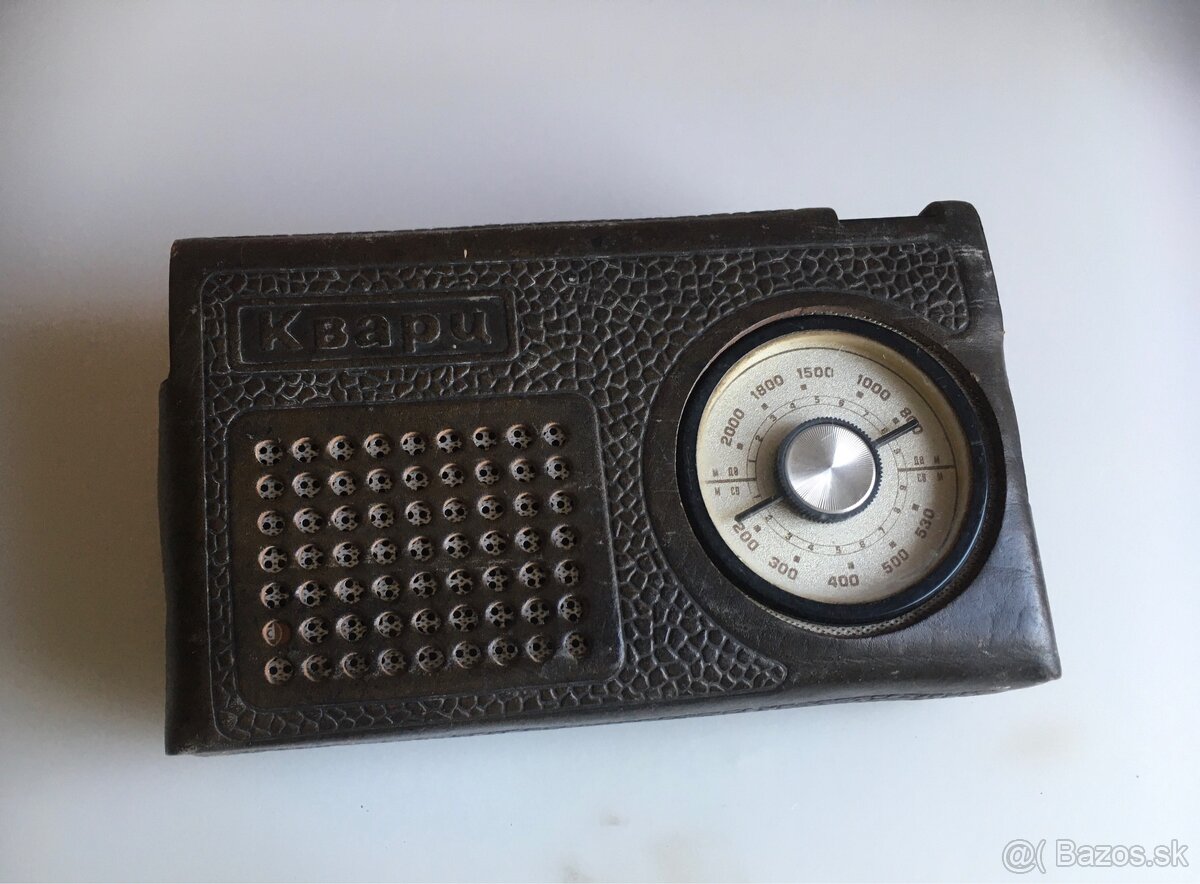 Staré tranzistory rádiá - 7