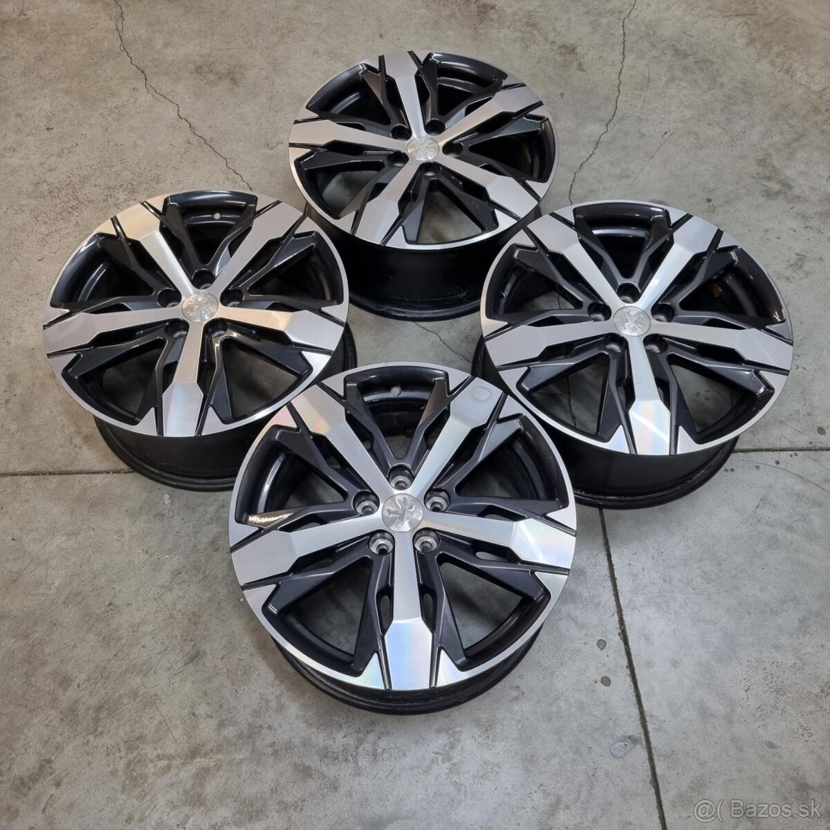 Hliníkové Peugeot disky 5x108 R18 7,5J ET49 - 7