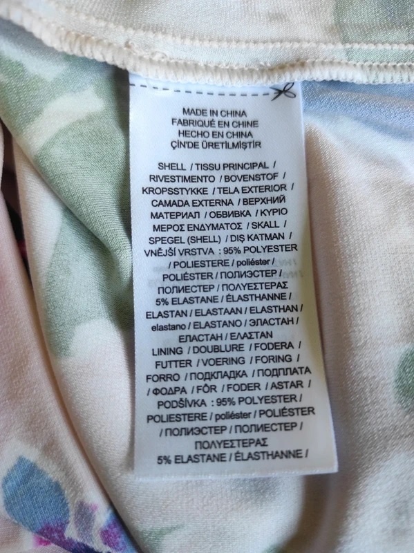 nové kvetované bledoružové šaty Ralp Lauren veľ. 40 - 7