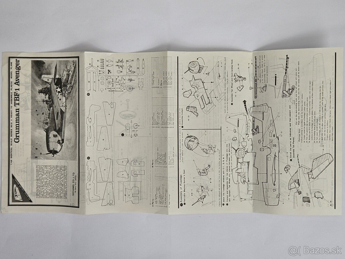 Grumman TBF-1 Avenger 1/48 (1/50) - Nichimo - 7