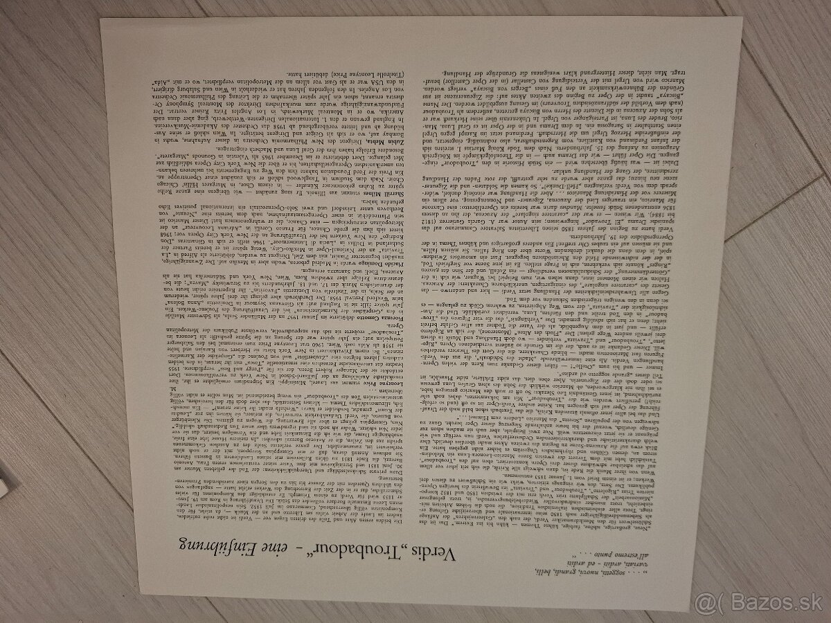 Guiseppe Verdi Il Trovatore Trubadur 3 LP Box NM - 7