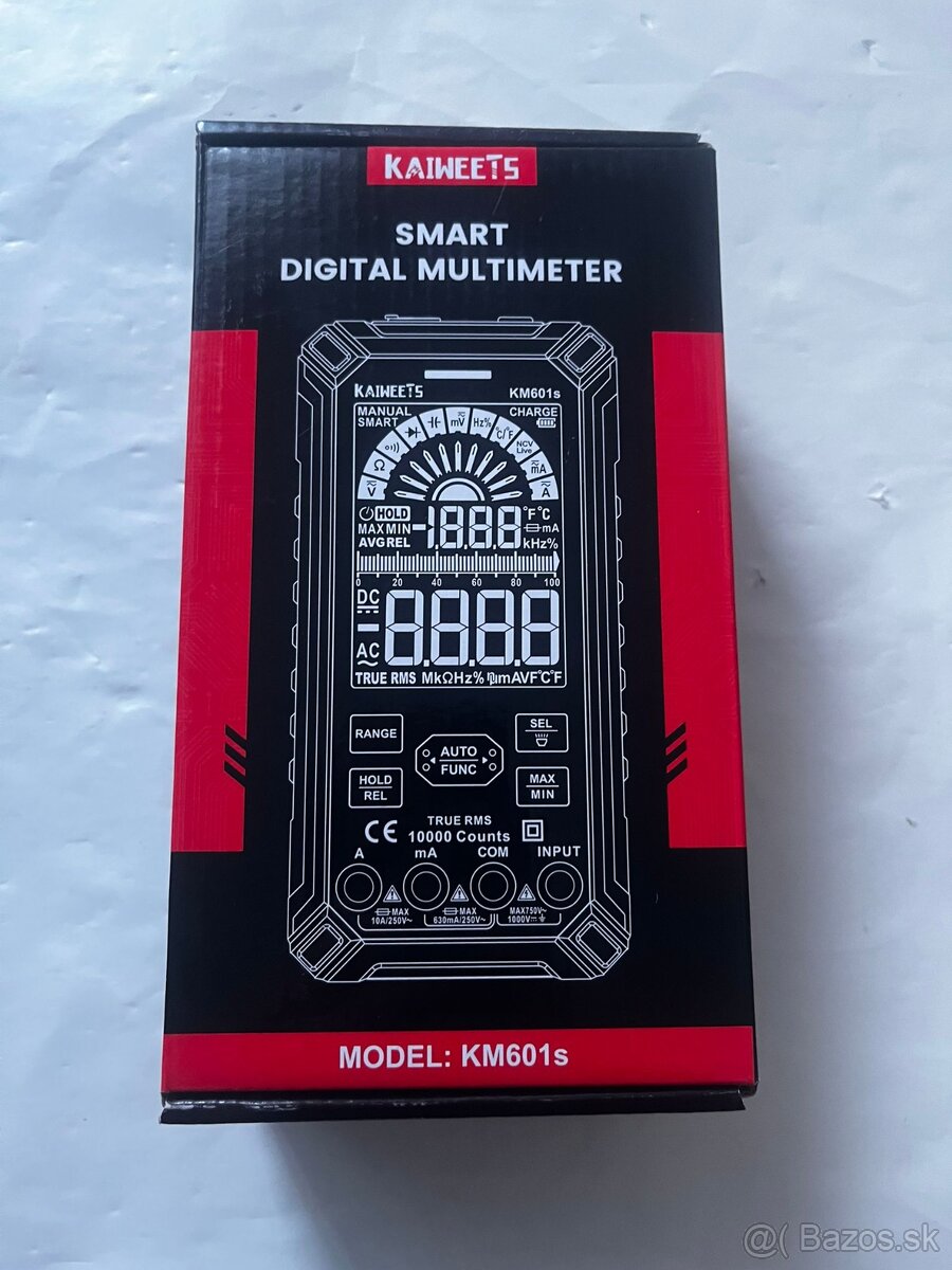 Digitálny inteligentný multimeter, nabíjateľný - 7