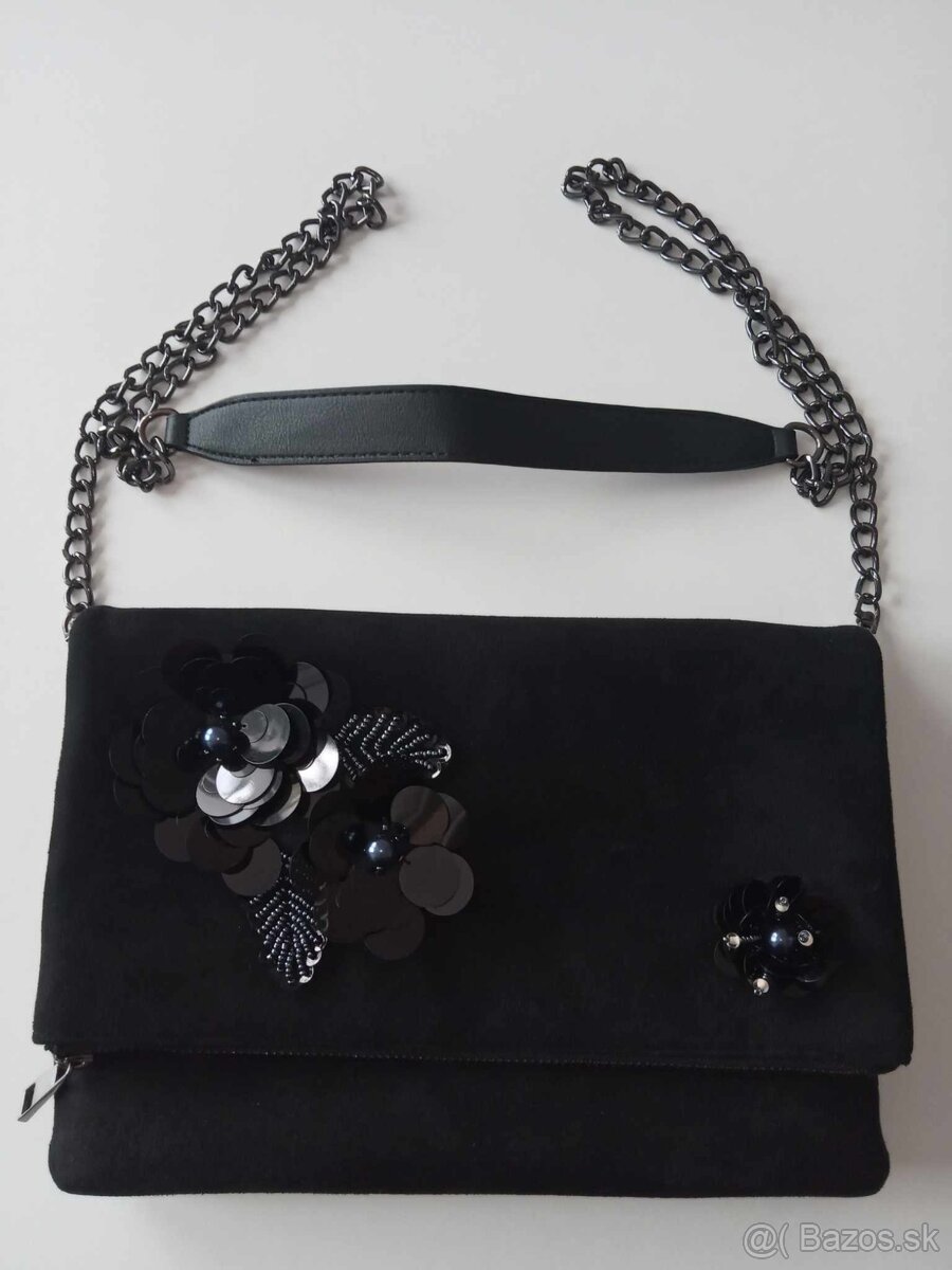 DLHÉ SPOLOČENS.ŠATY č.38-40+NÁUŠNICE+NOVÁ SPOLOČ.KABELKA=15€ - 7