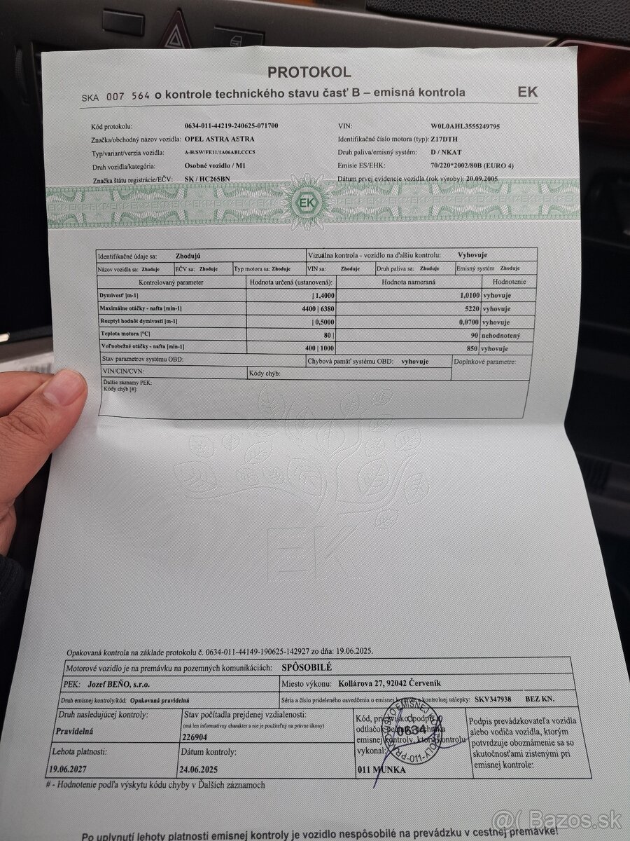 PREDÁM OPEL ASTRA H.1.7 CDTI. - 7